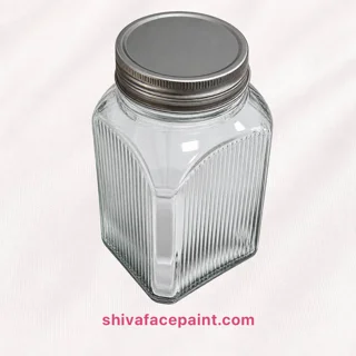 ظرف قلمو شیشه ای